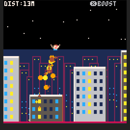 Boosting across the skyline